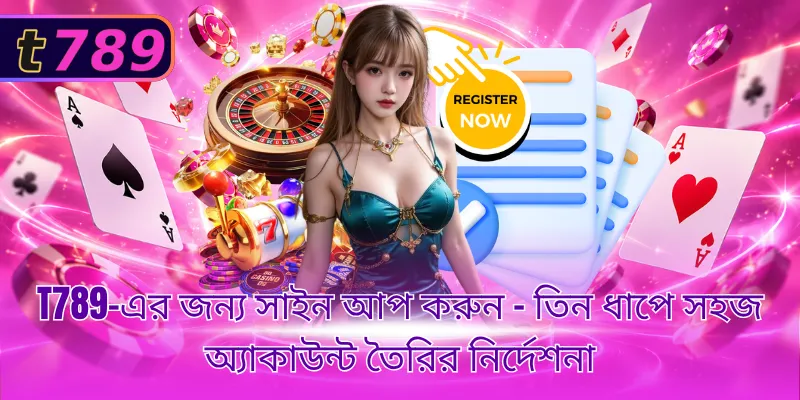 T789-এর জন্য সাইন আপ করুন – তিন ধাপে সহজ অ্যাকাউন্ট তৈরির নির্দেশনা 